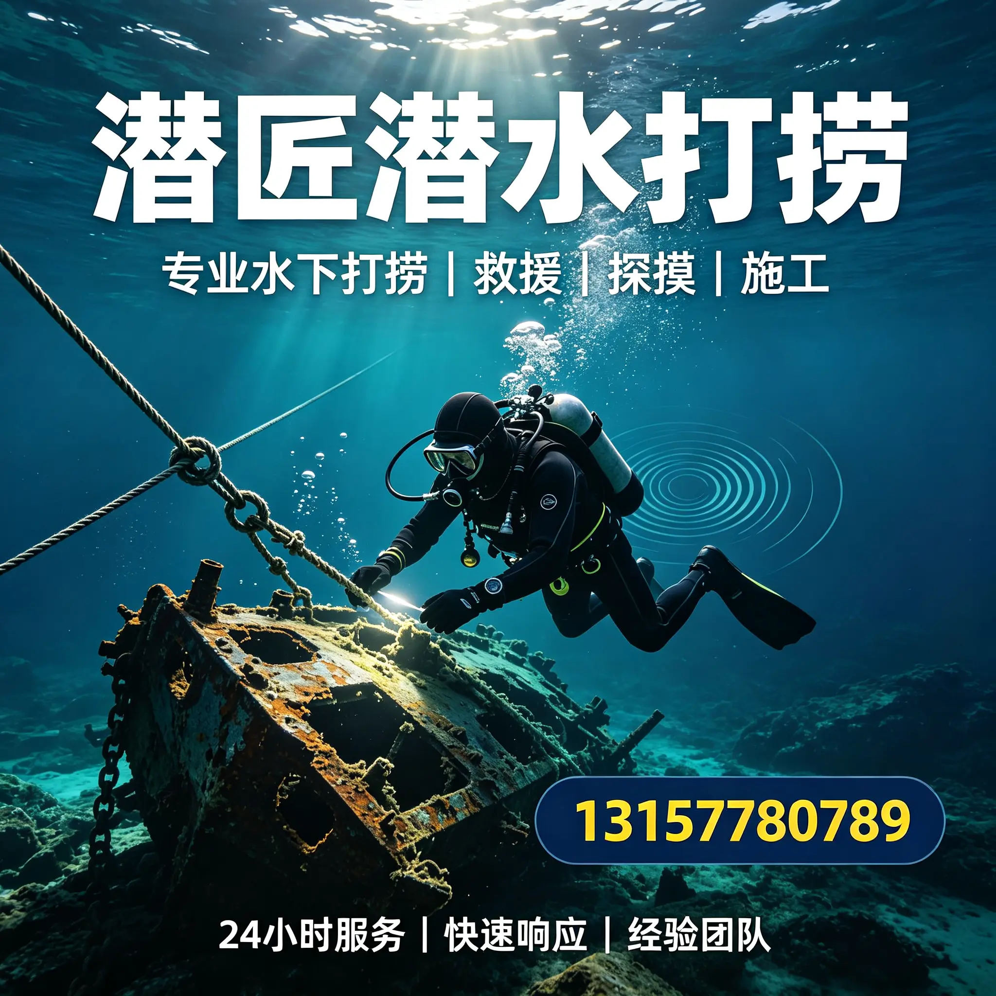 遂宁水下打捞作业服务产品